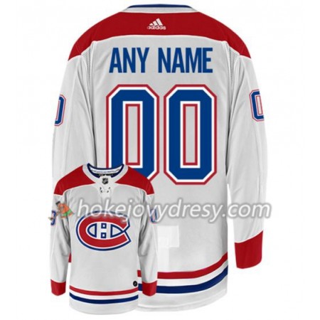 Pánské Hokejový Dres Montreal Canadiens Personalizované Adidas Bílá Authentic